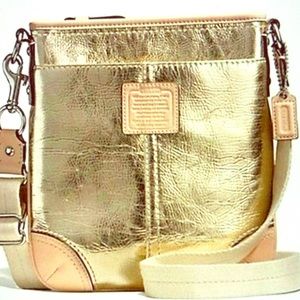 Coach 50168E silver/gold crossbody 😻